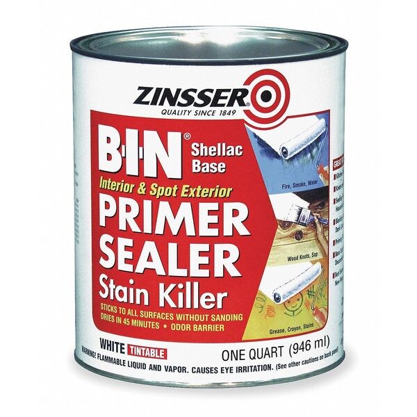 Zinsser 1 qt. White Alcohol Primer 904 Zoro