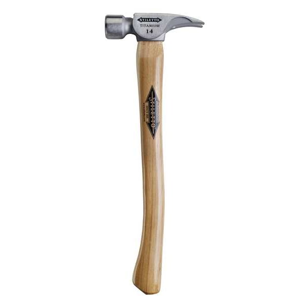 Stiletto 14 oz Titanium Milled Face Hammer w/18