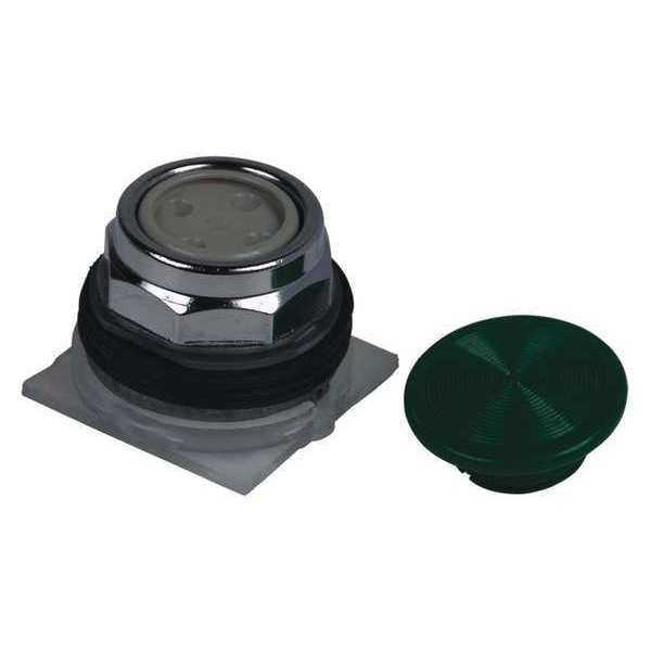 Schneider Electric Push Button operator, 30 mm, Green 9001KR4G