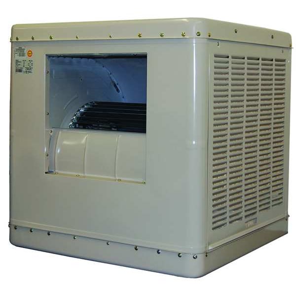 Essick Air Ducted Evaporative Cooler with Motor 3000 cfm, 700 sq. ft., 8.4 gal. 2YAE56AYP7 Zoro