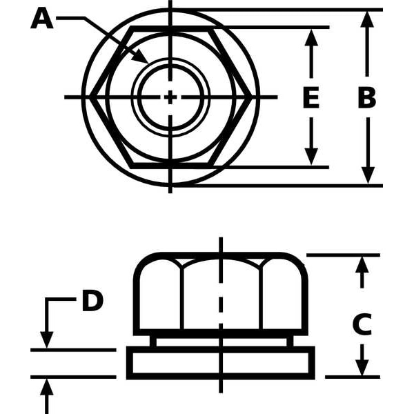 TE-CO 42105 1/2"-13 Grade 2H Black Oxide Finish Alloy Steel Heavy Hex Nut TE-CO 42105 1/2"-13 Grade 2H Black Oxide Finish Alloy Steel Heavy Hex Nut