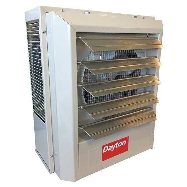 Dayton Electric Wall u0026 Ceiling Unit Heater, 208V AC, 1 Phase, 3.0 kW 2YU61  | Zoro