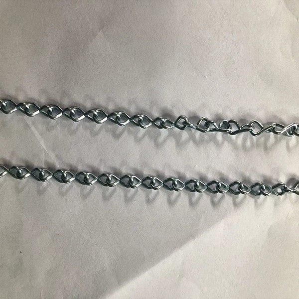 Jack Chain ZooSelect , Single, Ni, Sz 16, 10 Lb, 100 Ft Jack