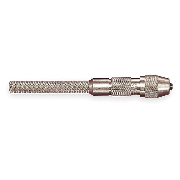 Starrett 240D 35.13 Pin Vise, 0.1100.200 In, Tapered Collet