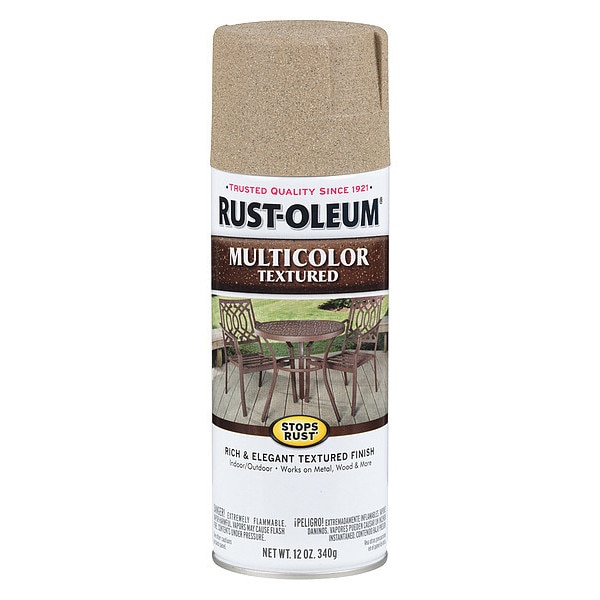 Rust-Oleum Textured Spray Paint, Desert Bisque, Textured, 12 oz 223524