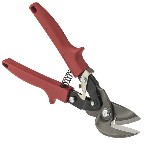 Malco Offset Snip, Left/Straight/Circles, 10 in, Hot Drop Forged Blades w/Hardened Alloy Steel Jaws M2006
