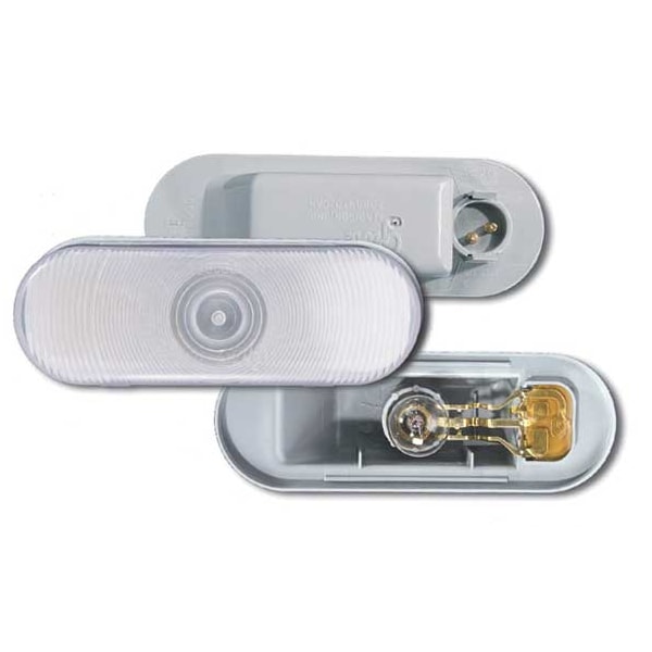Grote Oval Dual-system Reverse Light Trailer Safety Grote 62521 Clear ...