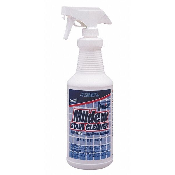 Vanish Liquid 32 oz. Mildew Stain Cleaner, Trigger Spray Bottle Vanish ...