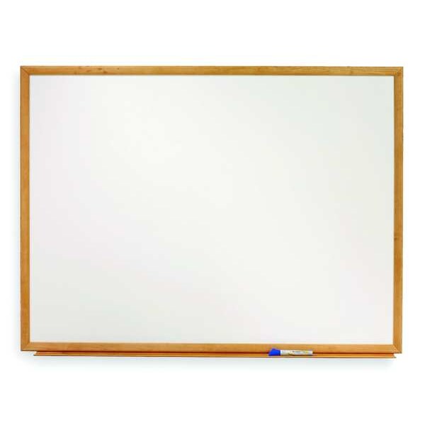 Quartet 48"x72" Melamine Whiteboard, Gloss S577 Zoro