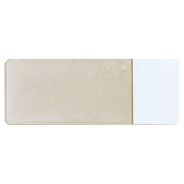 Zoro Select Microscope Slide, White, Ground, PK72 (Formerly Lab