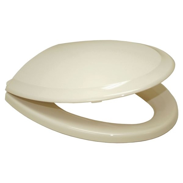 Toto Slow Close Toilet Seat, With Cover, polypropylene, Elongated, Bone