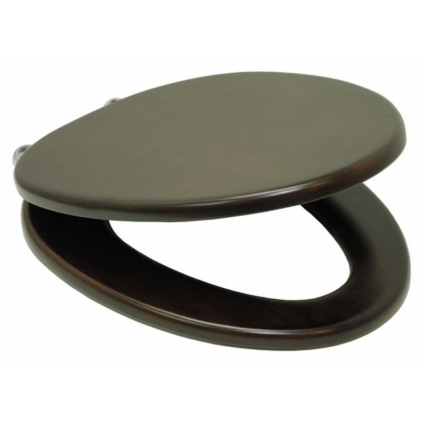 Toto Slow Close Toilet Seat, With Cover, Maple Wood, Elongated, Maple