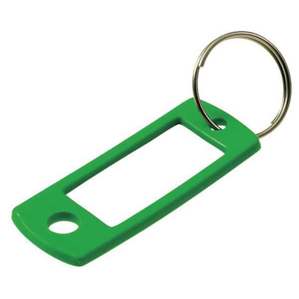 Lucky Line Key Tag, Multi-Color, Plastic, Split Ring, 50 PK 16950