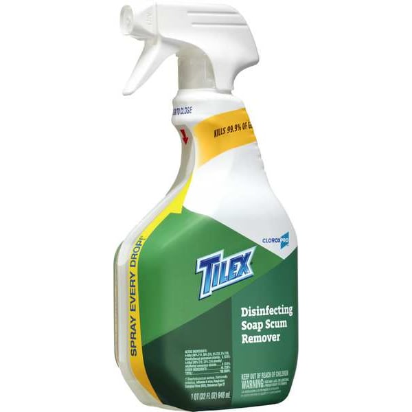 Tilex Bathroom Cleaner, Lemon, Clear, PK9 35604 Zoro
