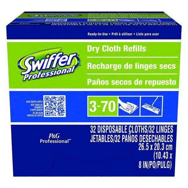 Swiffer Sweeper Refills, Cloth, 8"L, PK6 33407 Zoro