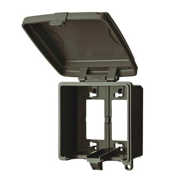 Red Dot 2CKPMBR 26.25 2 Gang Vertical While In Use Weatherproof