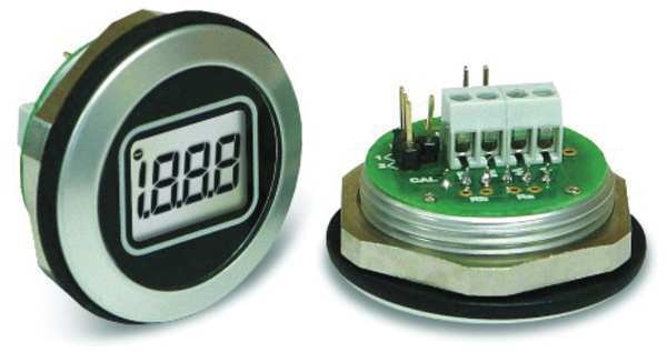Lascar LCD Voltmeter, Waterproof, 3-1/2In., 200mV EM32-1B-LCD