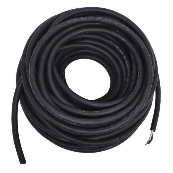 Zoro Select 12 AWG 2 Conductor Portable Cord 600V 100 ft. BK E3675 Zoro