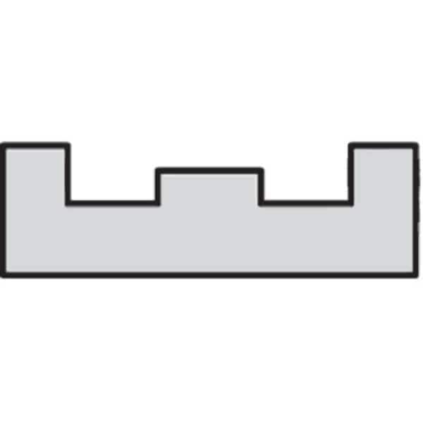 Fenner Drives Chain Guide, 10 ft., UHMW DPC2040L120.00 Zoro