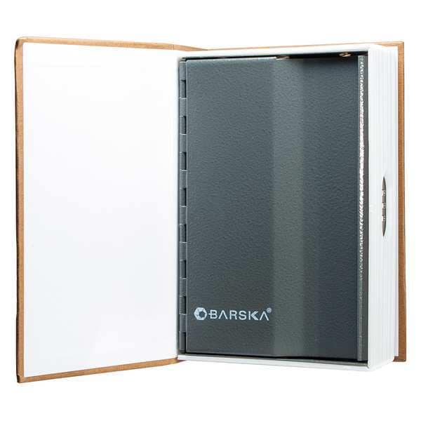 Barska Diversion Book Safe, 0.02 cu ft, 1.5 lb, Combination Lock CB11990