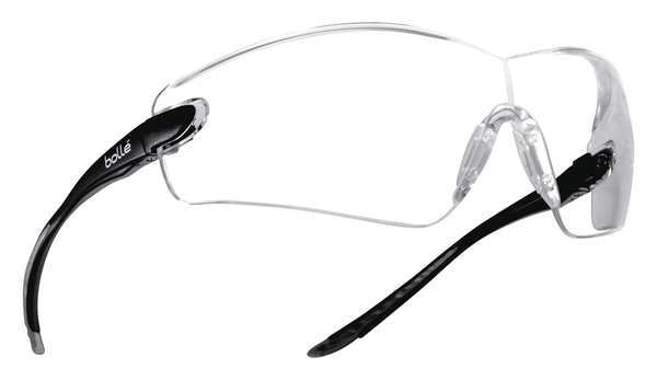 Bolle Safety Safety Glasses, Wraparound Clear Polycarbonate Lens, Anti-Fog, Scratch-Resistant 40037
