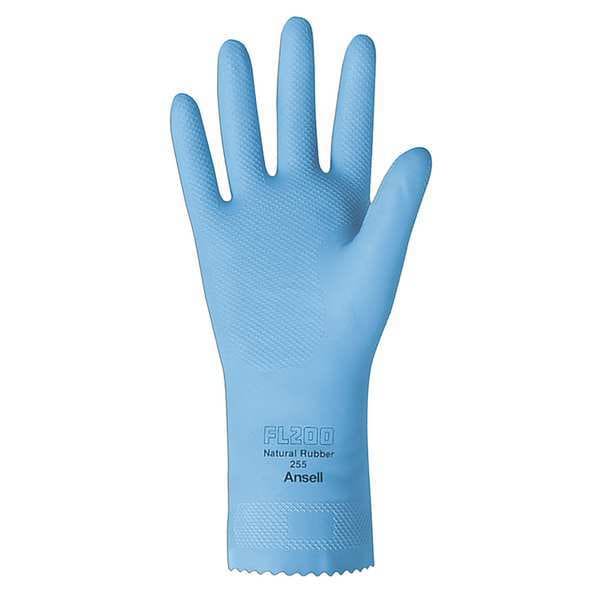 Ansell Chemical Resistant Gloves, 20mil, 8, PR 87-255