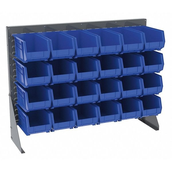 Akro-Mils Steel Louvered Bench Rack, 52-5/8