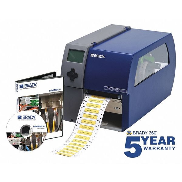 Brady Desktop Label Printer Kit, Bradyprinter(TM) PR300 Plus Series BP