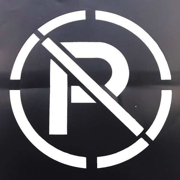 Zoro Select y543 32 35 No Parking Symbol Stencil Zoro Com
