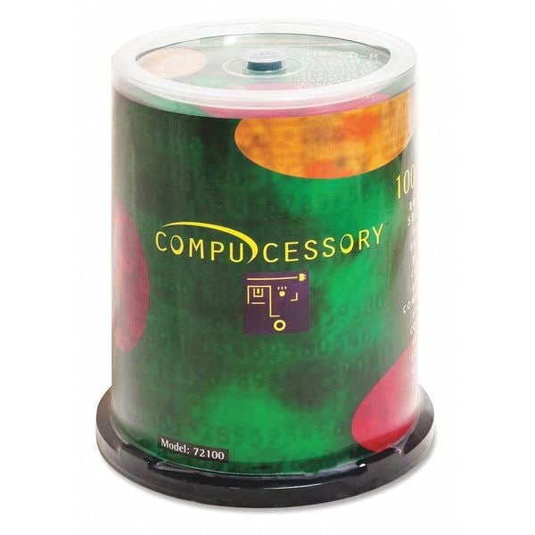 Compucessory Compucessory Cd Media, PK100 CCS72100