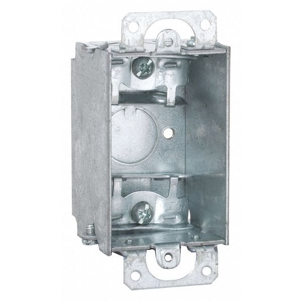 Raco Swtch Box, Ears McClamps, 1/2 Ko, 2" D 440 Zoro