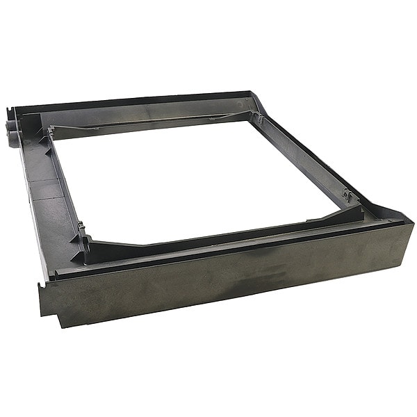 York Drain Pan, 24" Gray, Vertical S103200170001 Zoro