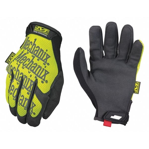Mechanix Wear Hi-Vis Mechanics Gloves, L, Yellow, Trekdry(R) SMG-91-010