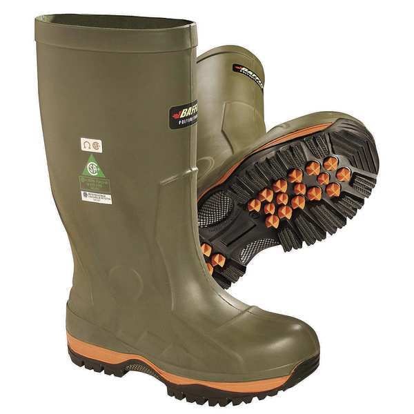 Baffin Pac Boots, Composite Toe, PU, 15In, 5, PR 51570000 | Zoro