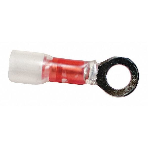 Velvac 2218 AWG HeatShrink Ring Terminal 1/4" Stud PK10 30115 Zoro