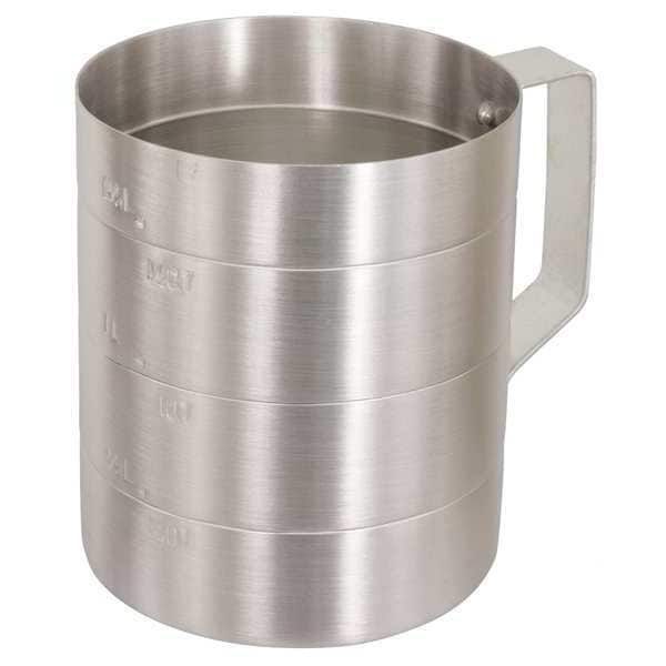 Crestware MEACP1 Measuring Cup, SS, 1 Cup