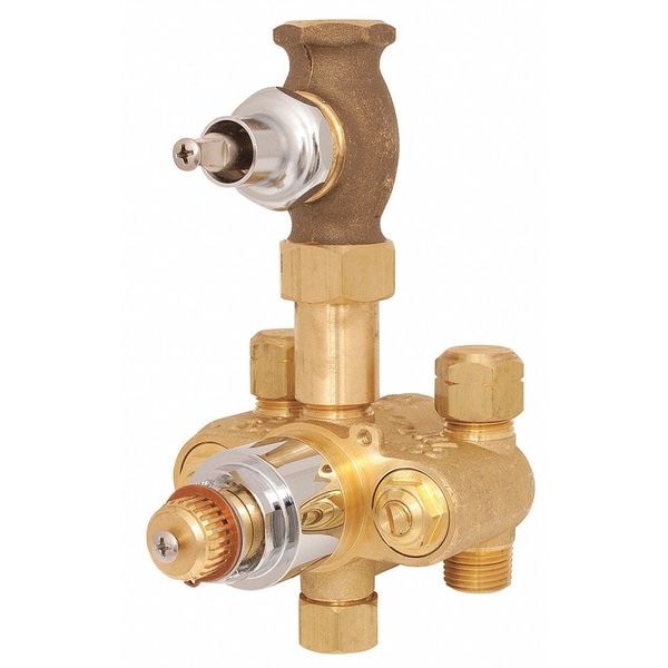 Chicago Faucets 2500VOCP 417.56 Thermostatic Balancing Shower Valve
