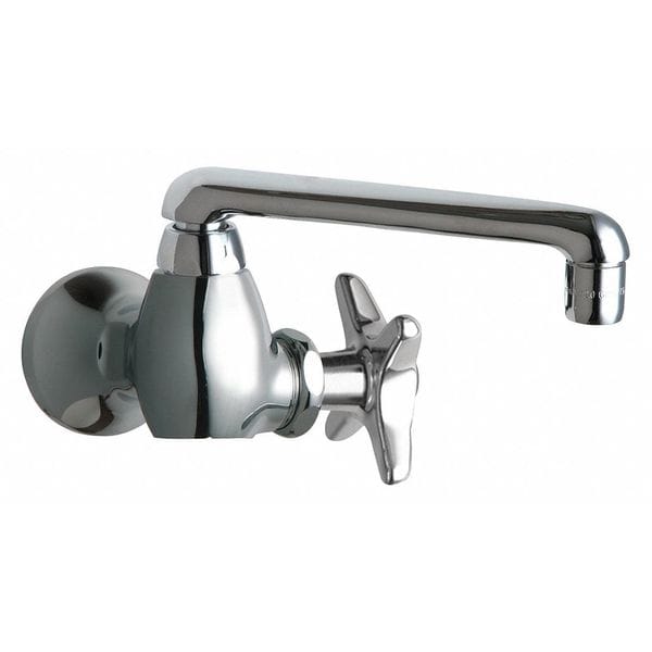 Chicago Faucet Cross Handle 1 Hole Chrome plated 932-CP