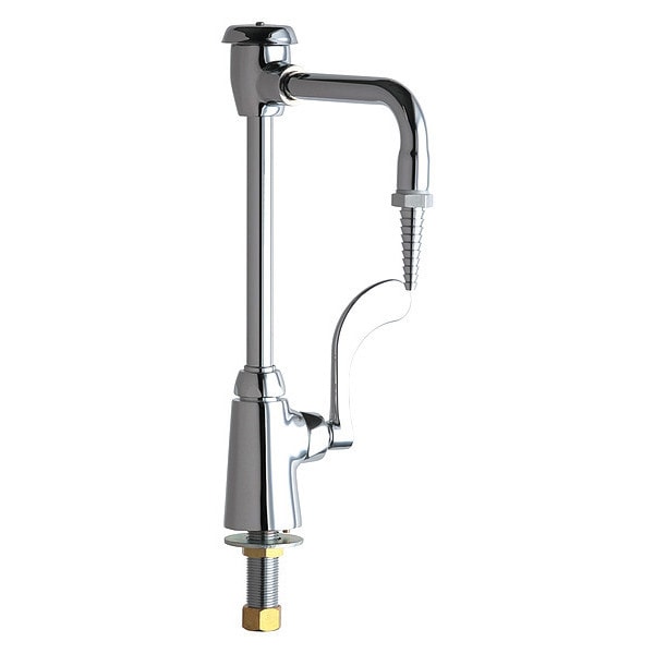 Chicago Faucet Manual Vandal Proof Single Inlet Cold Water, Single Hole ...