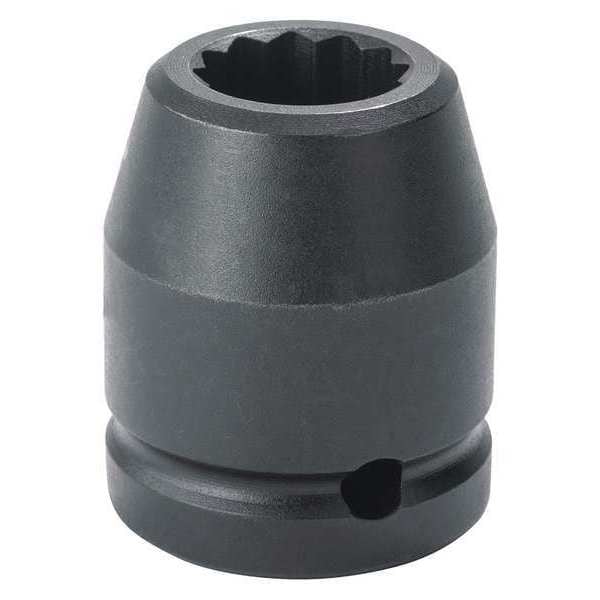Proto 3/4 in Drive Impact Socket 17 mm, 12 Standard, black oxide J07517MT