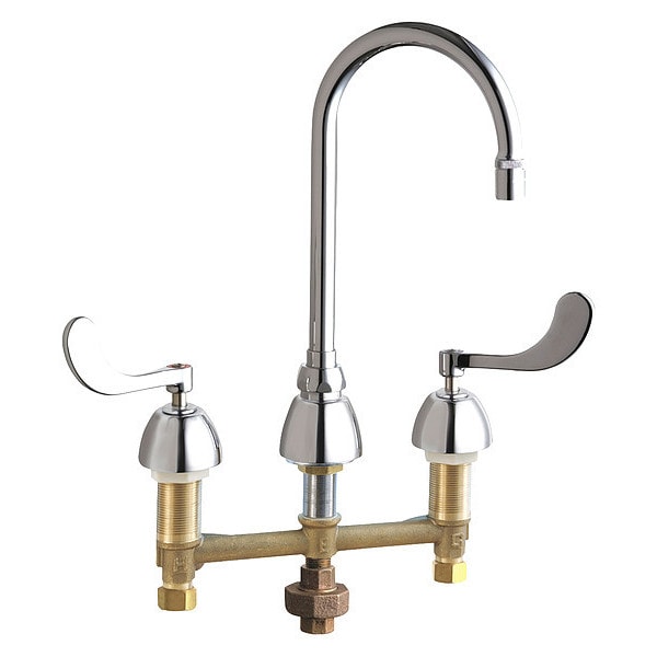 Chicago Faucet Manual, 8" Mount, Commercial Kitchen Sink Faucet 786