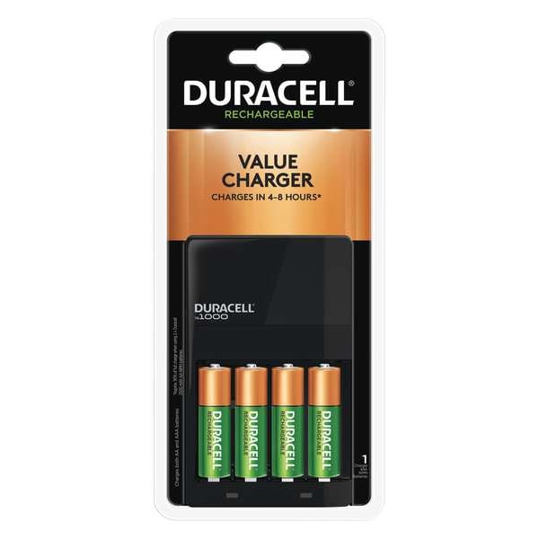 Duracell Battery Charger, 120VAC, NiMH CEF27LNRFP