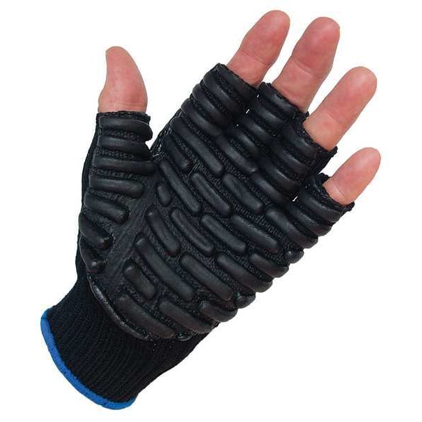 Impacto AntiVibration Gloves, Half, L, PR VI4747 Zoro