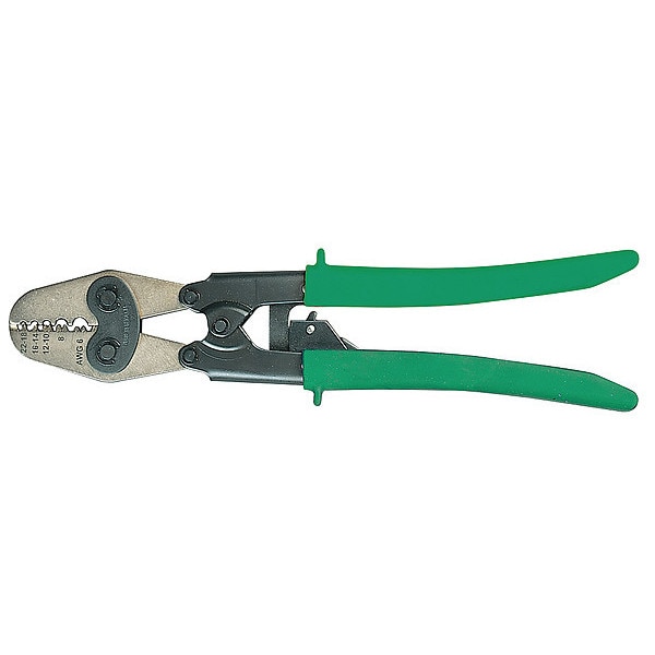 Greenlee 12 7/8 in Ratchet Crimper 22 to 6 AWG K21BGL Zoro