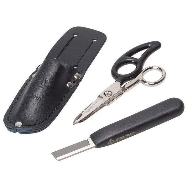 Tempo Communications Electrician Knife/Scissors, 1-3/4 in PT-K01A