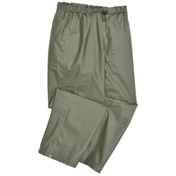 Helly Hansen Rain Pants, PVC/Polyester, Army Green, 3XL 70429_480-3XL