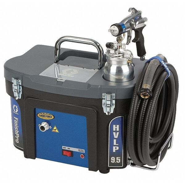 Graco HVLP Paint Sprayer, 75 cfm, 9.5 psi 256849 Zoro
