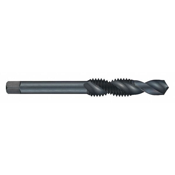 Dormer DRILL/TAP COMBO, HSS, BLK OxIDE, 1/4"20 0273227 Zoro