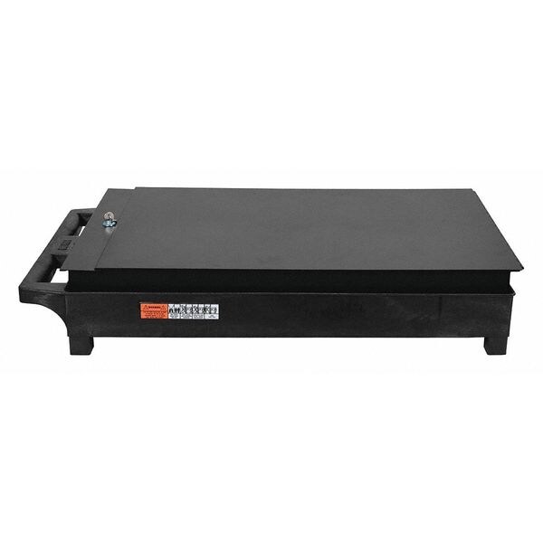 Luxor Locking Toolbox for EC Tub Carts, Steel, 100 lb. EC-TOOLBOX-T | Zoro
