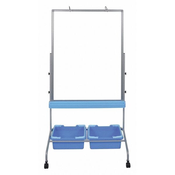 Luxor Classroom Chart Stand with Storage Bins L330 Zoro